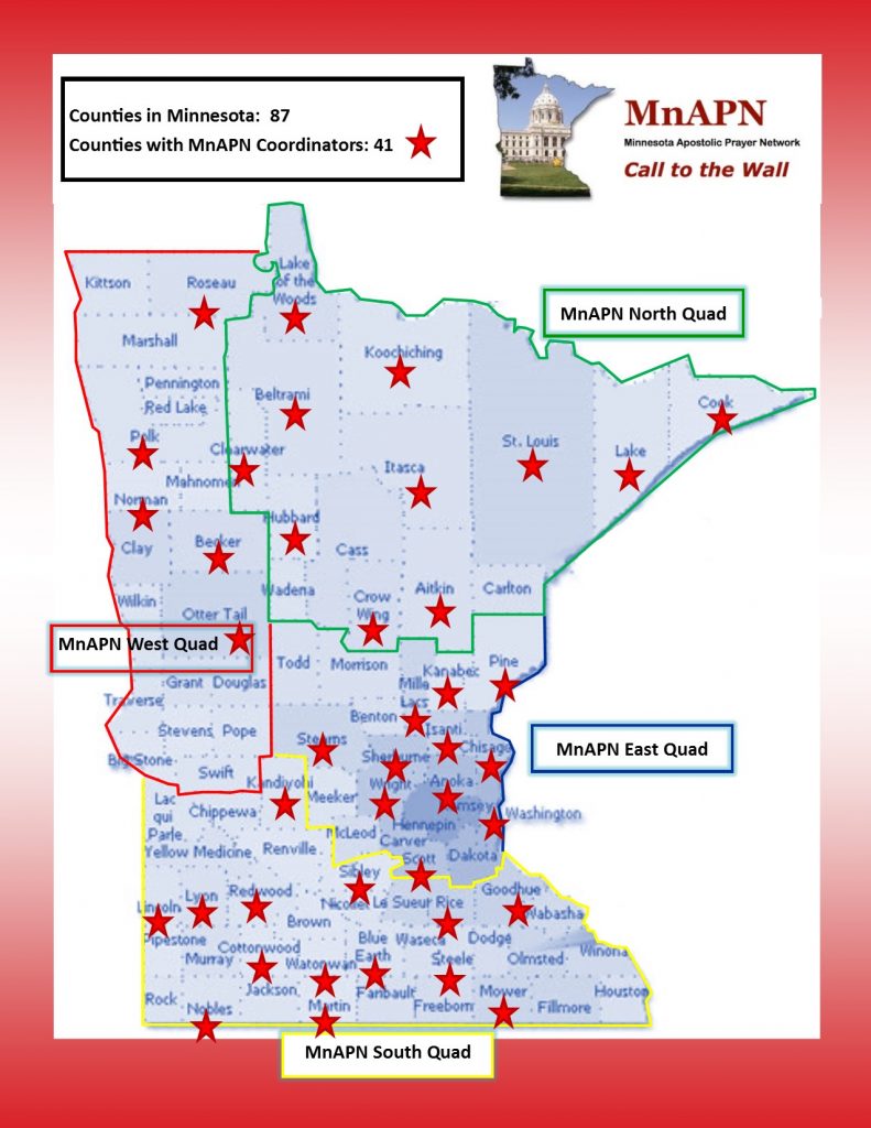 Mnps Area Map County Coordinators | Call to the Wall